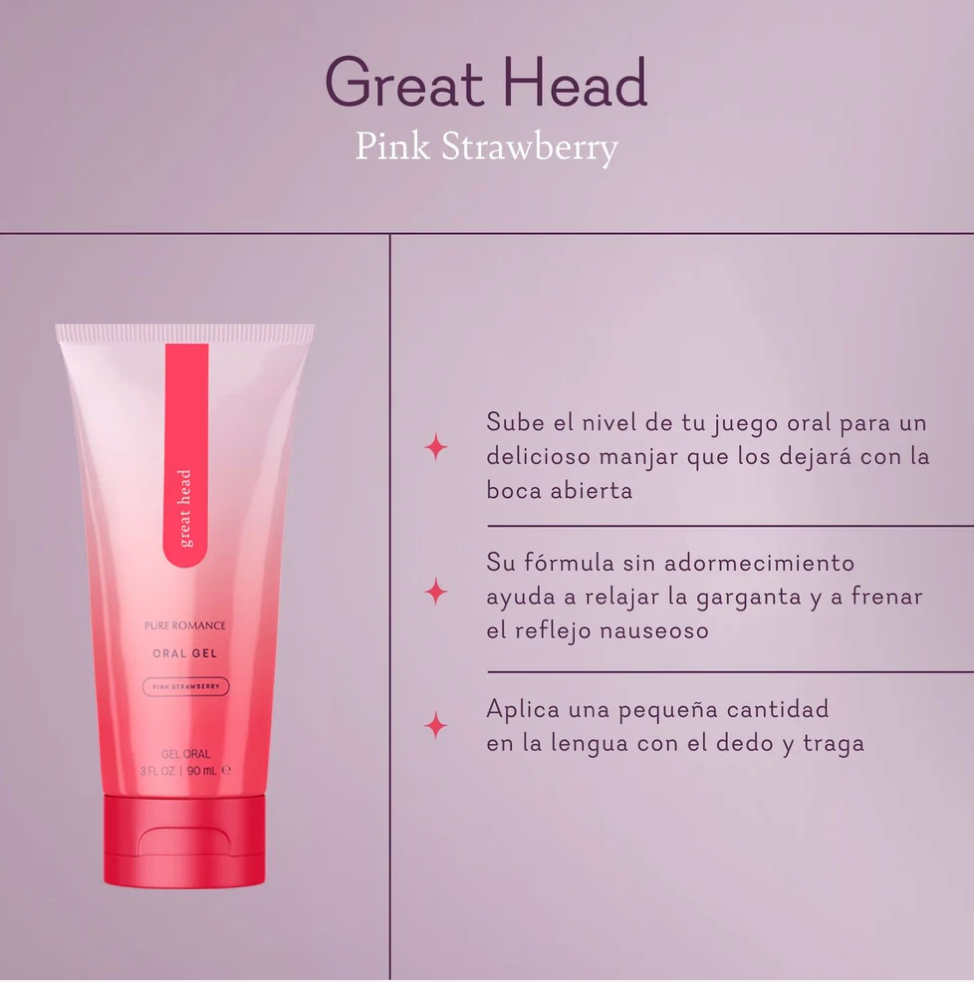 Great Head - Pink Strawberry