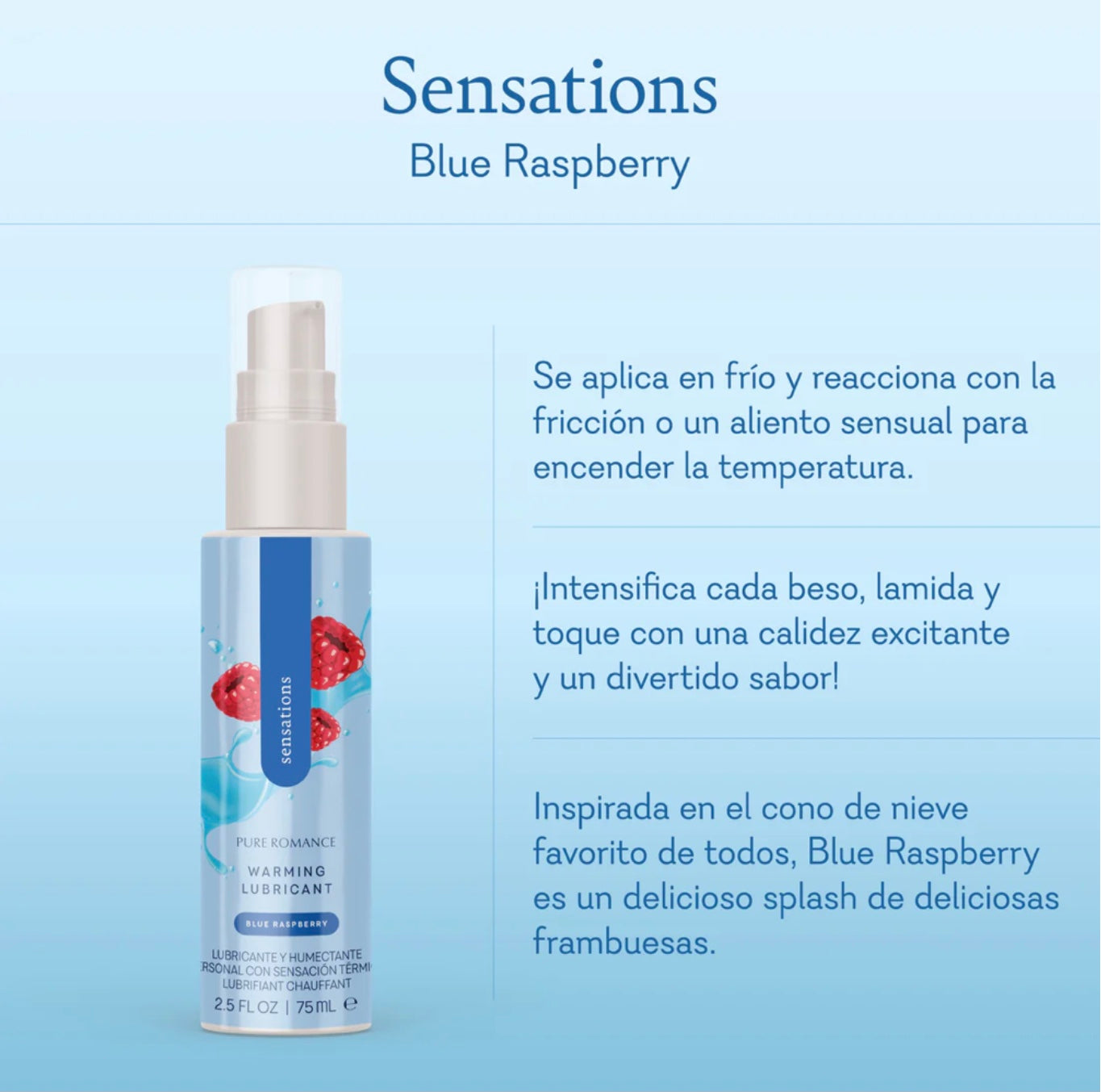 Sensations - Blue Rasberry